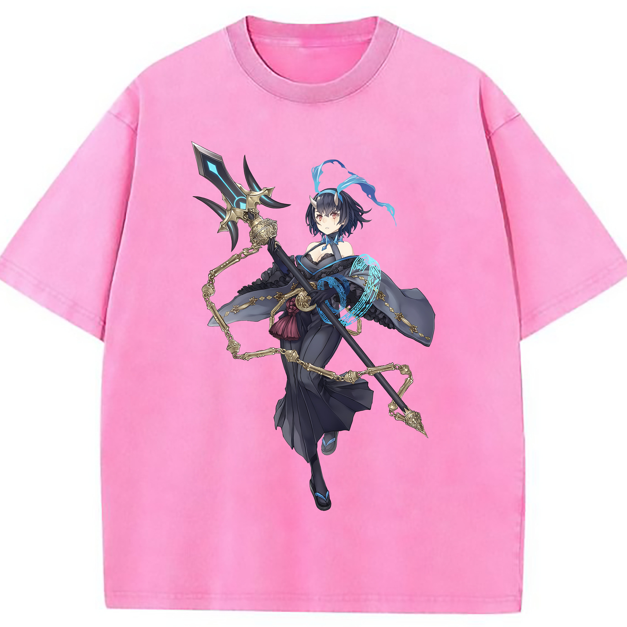 （画像用） 転スラ Regarding Reincarnated to Slime 綿100% ヴィンテージ風 半袖Tシャツ（フロントプリント）